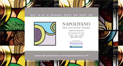 Desktop Screenshot of napolitanospa.com